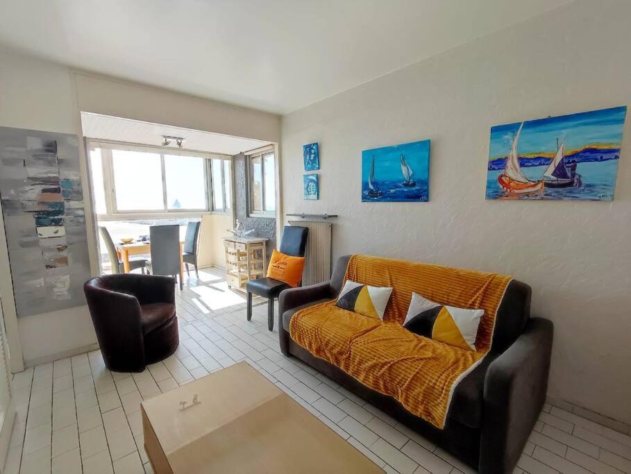 Magnifique Vue Mer Avec Une Chambre - Nouria 55 - Canet-en-Roussillon Buitenkant foto